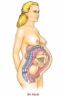 Donna al 9° mese di gravidanza