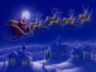 Babbo natale con le renne e la slitta Santa Sleigh