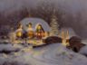 Immagine natalizia Snow cottage