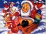 Babbo natale con slitta e strenne