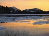 Foto lago di montagna al tramonto Lake photo