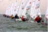 Regata di laser appena partita